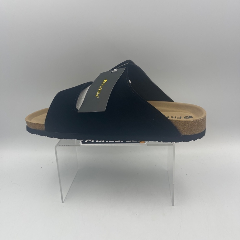 NEW Fitville Arch Rebound Sandal Black EUR 44 - Picture 3 of 7